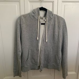 H&M Zip-up Gray Hoodie